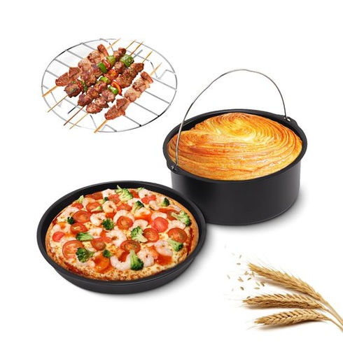 3dílná sada příslušenství pro fritézu, forma na dort do fritézy o průměru 16 cm