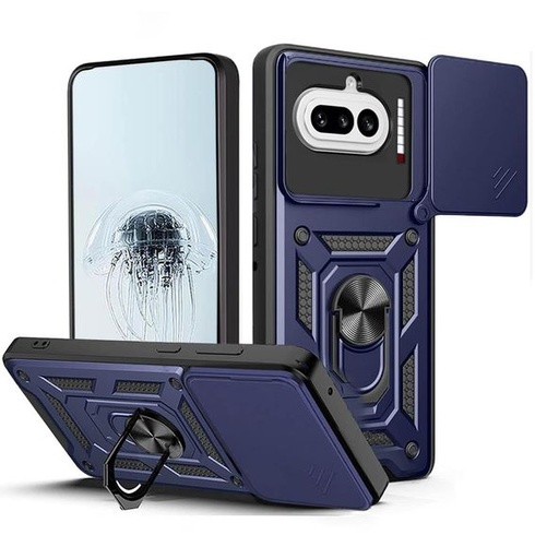 Pouzdro pro Nothing Phone 4a 5G, ochranný kryt s nárazuvzdorným krytem objektivu, nárazuvzdorné