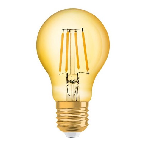 OSRAM LED Vintage Edition 1906, patice: E27, nestmívatelná, teplá bílá, zlaté vlákno, 1 kus (1