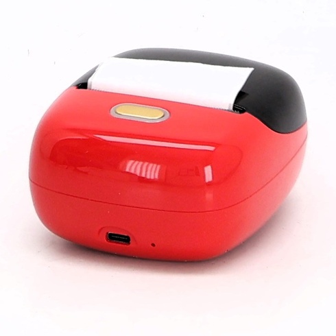 Tiskárna samolepicích štítků ORGSTA S002, štítkovač s Bluetooth, 300 DPI, štítkovací stroj,