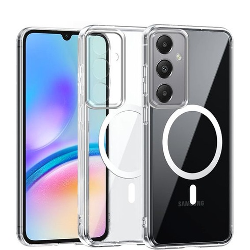 Magnetický kryt na telefón Tawarror pre Samsung Galaxy A05s, priehľadný ochranný kryt pre Samsung