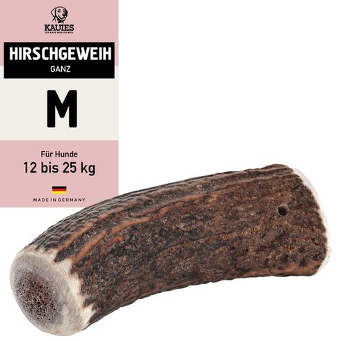 Jelenie parohy pre psov - Veľkosť M (12-25 kg telesnej hmotnosti) M do 25 kg (celé)