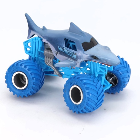 Monster Jam Oficiální Megalodon Monster Truck 1:24 Sběratelská hračka odlévaná do auta pro děti od