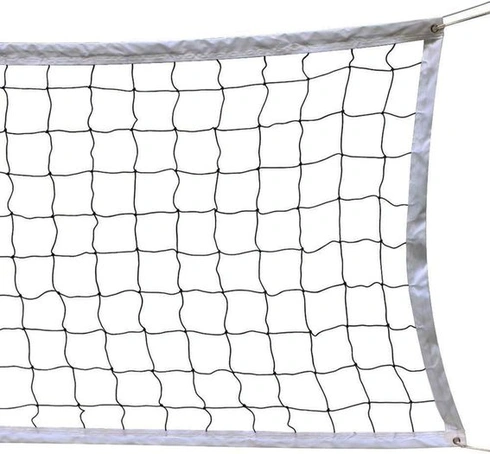 SIVENKE Skládací volejbalová síť Standard 9,5 m x 1 m Náhradní volejbalová síť Zahradní/plážová
