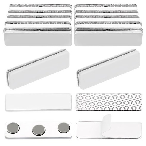 12 párov magnetických klipov na moskytiéru, 45 mm x 13 mm, magnety na moskytiéru, samolepiace klipy na