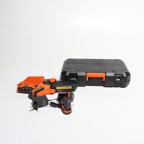 Mini řetězová pila ValueMax s 2 bateriemi 2000 mAh, 11cm/4palcová mini elektrická řetězová pila 12V