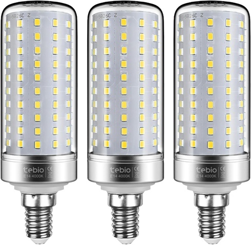 LED žárovky Tebio, 3 ks, E14
