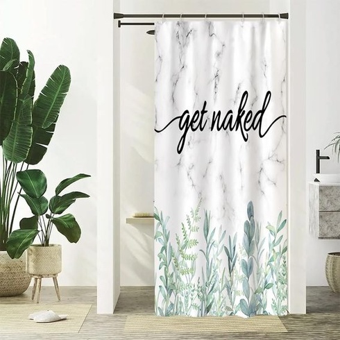 Sprchový záves 90x180cm Protiplesňový eukalyptus Mramor Šedozelený 05 V180 x Š90 cm (1 balenie)