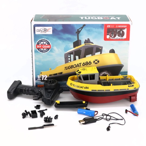 RC loď Fisca SG-686-1 na ovládanie