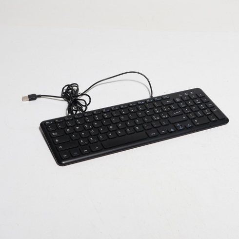 Kompaktná drôtová USB klávesnica