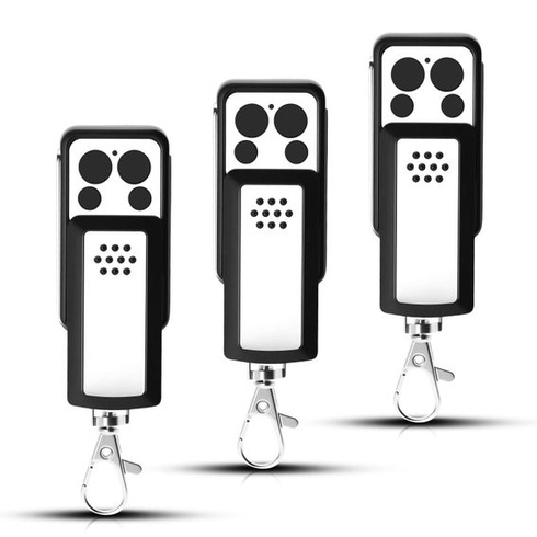 3 diaľkové ovládače pre otvárače brán – kompatibilné s Avidsen 114253, 104257, 104251 – kompaktné