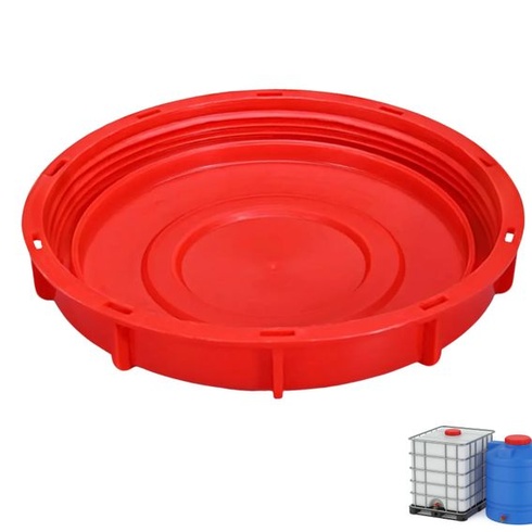 Víko nádrže, 1000 l, 245 mm, víko IBC DN225, pro 1000l vodní nádrž, akvárium, sudový ventil,