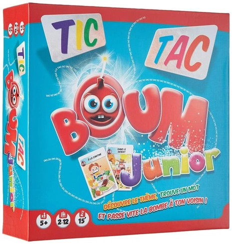 Asmodee – Desková hra – Tic Tac Boom Tic Tac Boom Junior