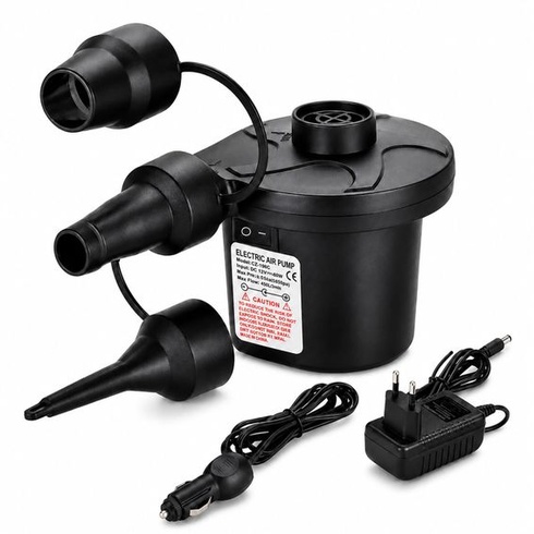 Elektrické vzduchové čerpadlo, vzduchové čerpadlo pro nafukovací matrace 2 v 1 Elektrické čerpadlo
