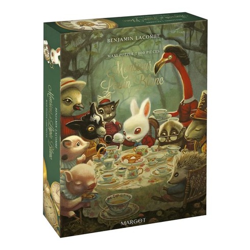 Maxi puzzle s 1000 dílky Pan Bílý králík