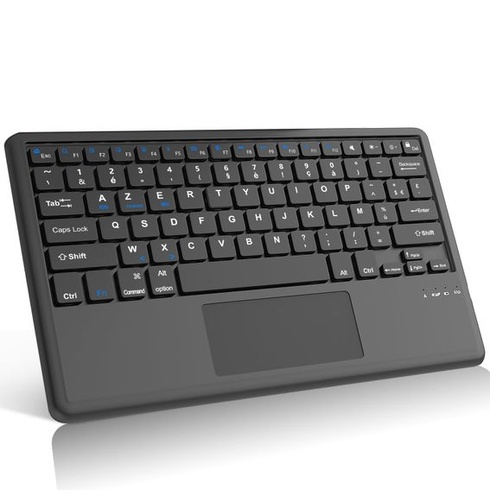 Klávesnice FOGARI s dotykovou podložkou pro 12palcové tablety s Bluetooth – francouzská klávesnice