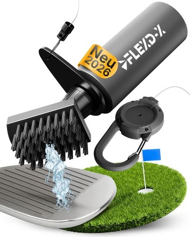 Vodná golfová kefa s výsuvnou karabínou