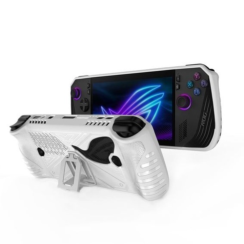 Silikónové ochranné púzdro TXWLLIU pre ASUS ROG Ally X 2024, biele