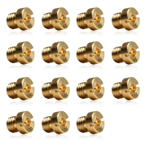 15dílná sada trysek karburátoru M6, hlavní sada trysek pro karburátory Dellorto 12mm-17,5mm