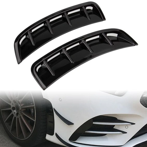 PSLER Přední spoiler, boční spoiler pro třídu A Hatchback W177 AMG Line 2018+ Univerzální difuzor