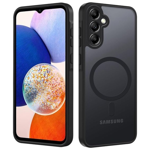 Magnetický kryt Tawarror pre Motorola Moto G06, matne čierny Motorola Moto G06 4G