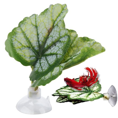 Betta rybka, spací list pro bojovnice, houpací síť, akvarijní příslušenství, umělé akvarijní