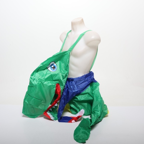 Kostým AOOWU Dino, 3 kusy nafukovacieho kostýmu dinosaura, kostým dospelého dinosaura, vtipné