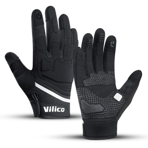 Motocyklové rukavice Vilico letní, dotykové rukavice pro cyklistiku a outdoorové sporty, prodyšné