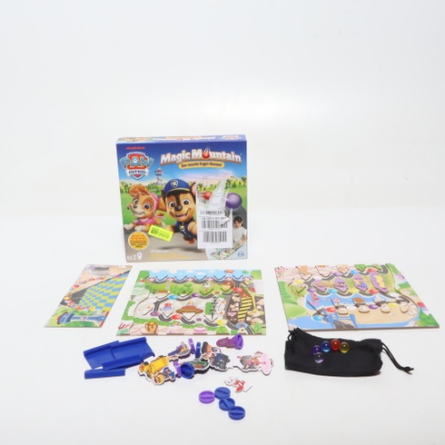 Spin Master Games – Tlapková patrola: Čarovná hora, stolová hra s guličkovými závodmi, založená na
