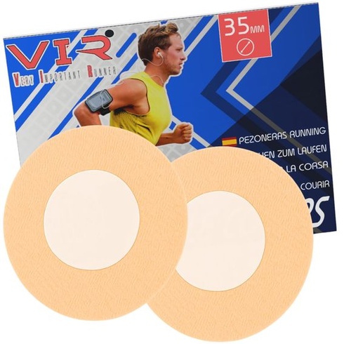 Náplasti na bradavky pro muže, 35 mm, na běh a sport, jednorázové vložky do bradavek, 40 párů