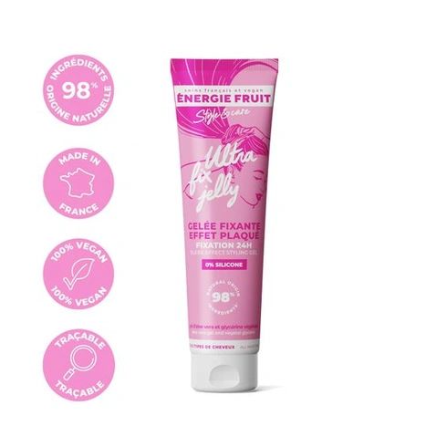 ENERGY FRUIT - Fixační gel pro zplihlé vlasy - 98% ingrediencí přírodního původu - Aloe Vera - Bez