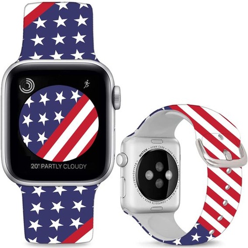 Športové mäkké silikónové remienky kompatibilné s Apple Watch 49mm / Ultra 46mm 45mm 44mm 42mm 41mm