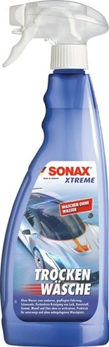 SONAX XTREME Dry Wash (750 ml) na čistenie znečistených povrchov bez škvŕn bez vody | Číslo položky