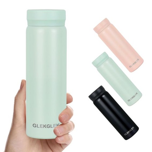 Mini termoska 280ml, dvojstenná, prenosná, mätová