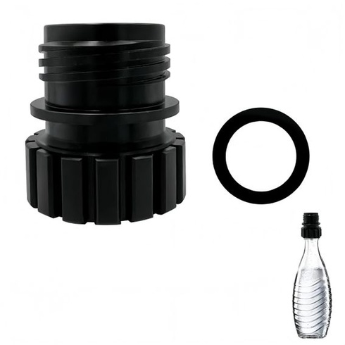 Adaptér pro skleněné lahve, adaptér, rychlospojka, přizpůsobitelný pro Terra Sodastream, 0,7 l,