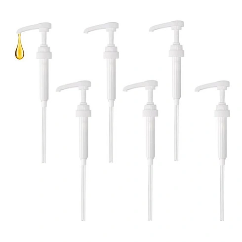 Pumpa na 6 lahviček, dávkovací nástavec 5 ml, závit 28–400 mm, bez BPA, závit 28–400 mm