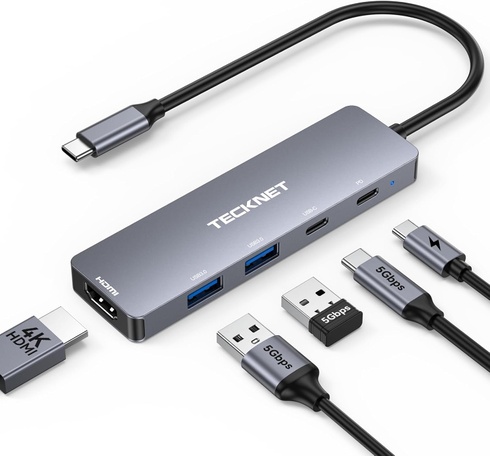 USB - C HUB Tecknet TK-DS003