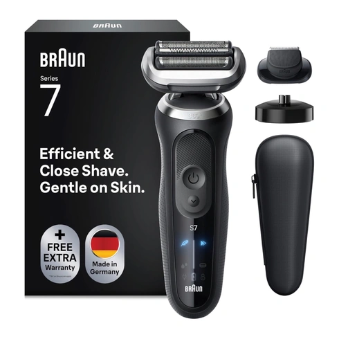 Holící strojek Braun Series 7, černý