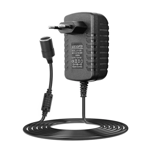12V 2A adaptér do auta do zásuvky Univerzální napájecí zdroj 230V na 12V adaptér do zapalovače