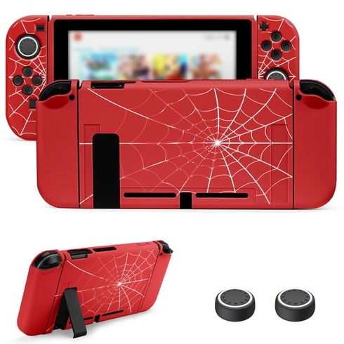 Ochranné puzdro JINGDU kompatibilné so Switch 2017, TPU puzdro pre konzolu Switch a rukoväť