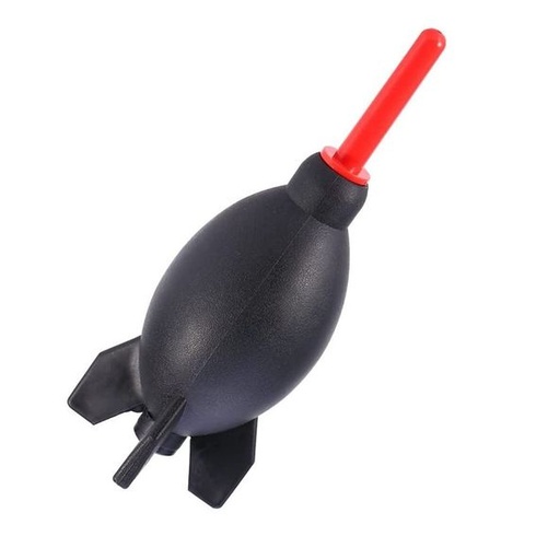 Vzduchový ventilátor, čistenie fotoaparátov Dust Rocket, čistenie citlivých povrchov, mäkký gumový