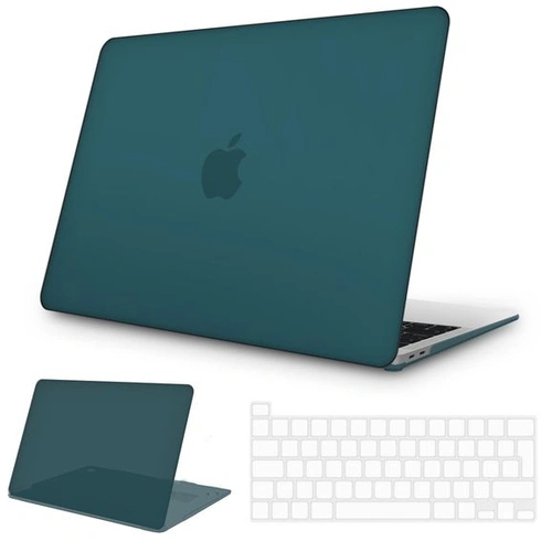 Pouzdro pro MacBook Pro 13,3 palce 2020-2023 s čipem M2 M1, tmavě tyrkysová (Deep Teal) pro MacBook