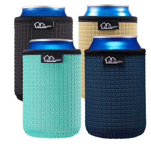WK IEASON Štandardné obaly na plechovky 12 oz, izolačný držiak, obaly na pivné fľaše 12 oz,