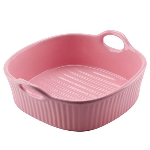 Zapékací pekáč do fritézy, keramický zapékací pekáč, malý zapékací pekáč, pekáč do trouby s