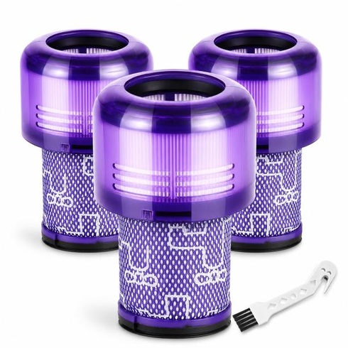 3 filtre pre Dyson V12 Detect Slim Absolute Náhradné diely a 971517-01