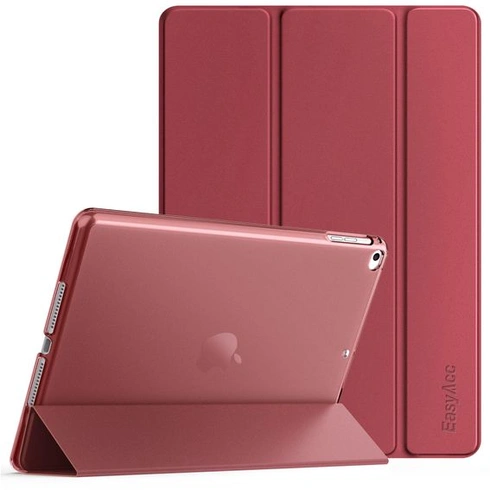 Pouzdro EasyAcc pro iPad 9,7 palce 6. generace/5. generace/Air 2/Air 1, vínově červené