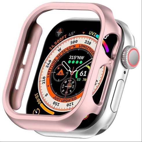 Puzdro GIOPUEY kompatibilné s Apple Watch Series 10 42mm, tvrdý plastový materiál, ochrana proti