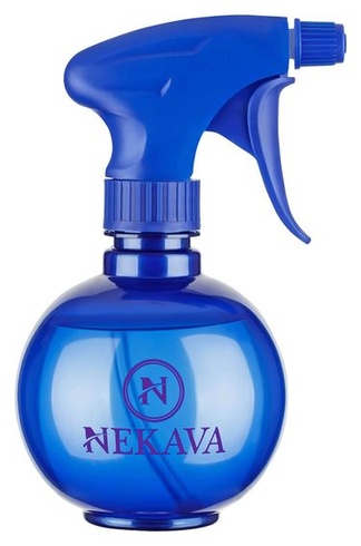 Nekava Malá rozprašovacia fľaštička 350ml – Prázdna modrá fľaštička s rozprašovačom | Nastaviteľná
