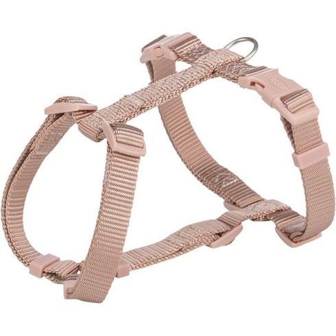 TRIXIA Premium H-Geschirr, L-XL: 75-120 cm/25 mm, Blush blush L-XL: 75-120 cm/25 mm