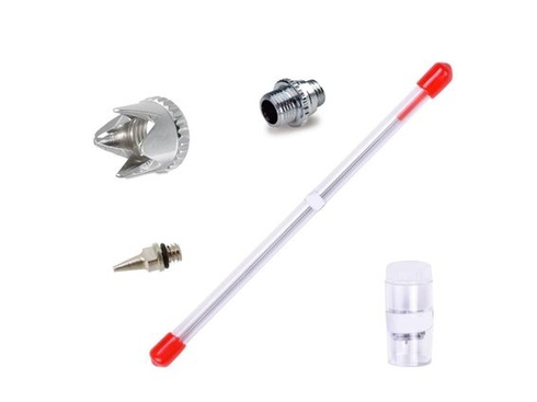 Díly těla airbrushe royalmax ab-180, mezera trysky 0,3 mm + mezera jehly + tryska a jehla 0,3 mm